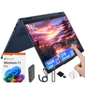 Lenovo IdeaPad 5 16" WUXGA Touch 2-in-1 Laptop, AMD Ryzen AI 7 350, AMD Radeon 860M, 16GB LPDDR5X, 3TB Storage (2TB SSD&1TB Docking), Backlit Keyboard, FHD IR Camera, Wi-Fi 7, Win 11 Pro, Blue
