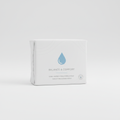 Discreet incontinence pads package on white background